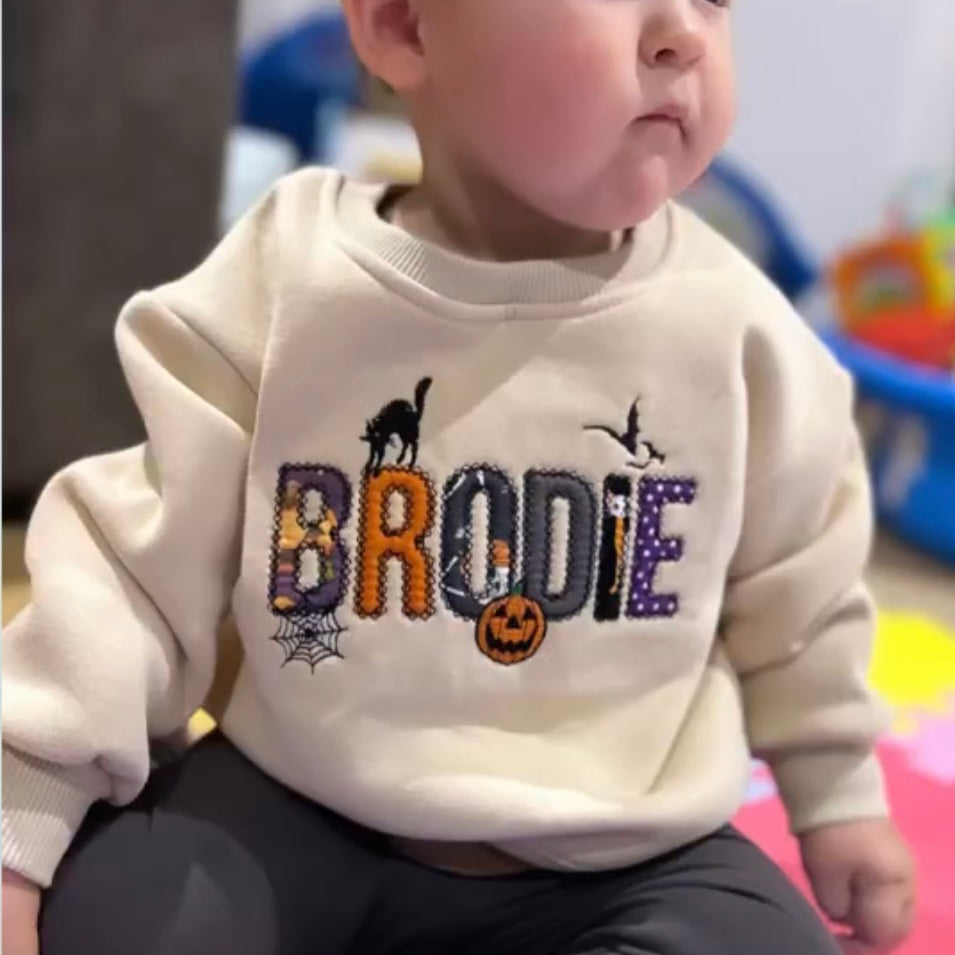 PERSONALISED HALLOWEEN SWEATSHIRT