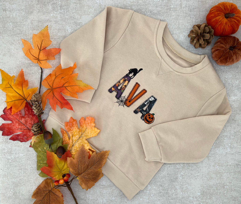 PERSONALISED HALLOWEEN SWEATSHIRT