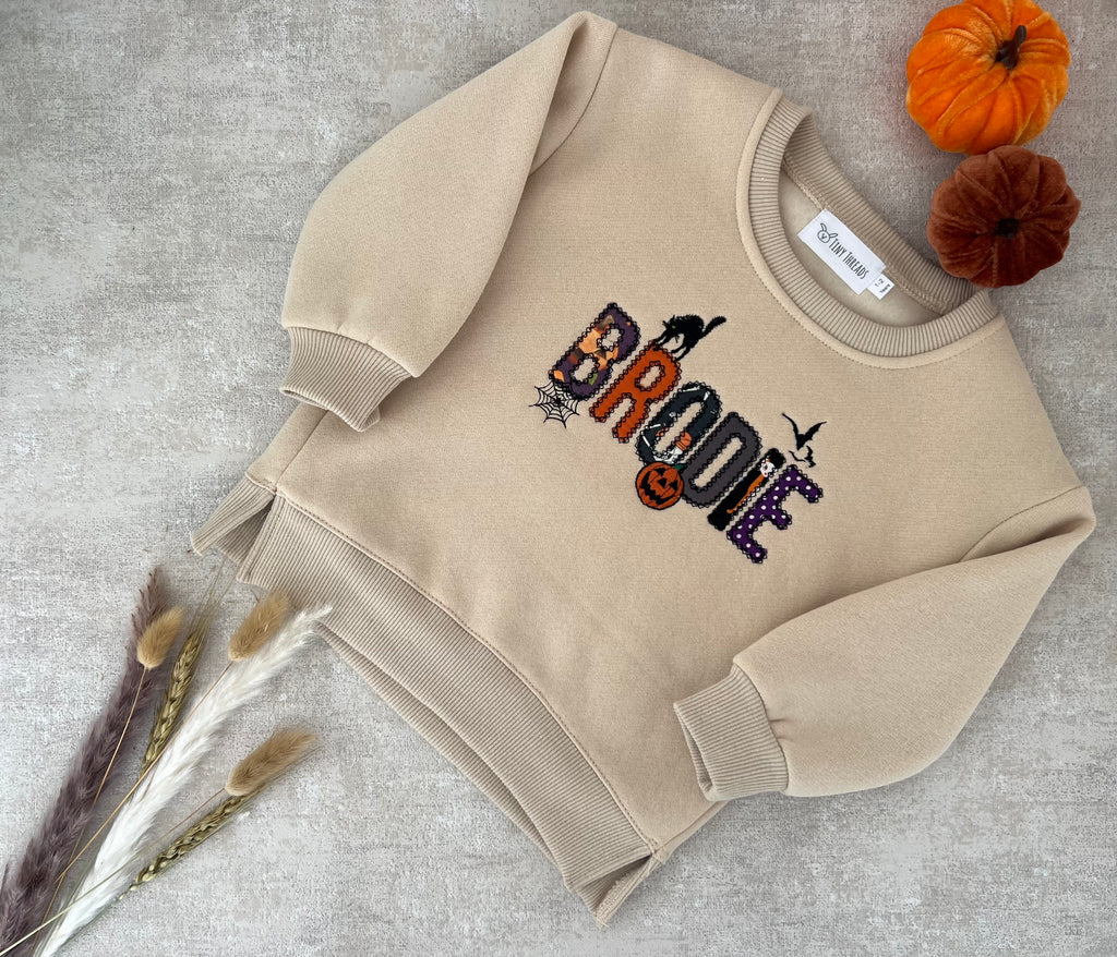 PERSONALISED HALLOWEEN SWEATSHIRT