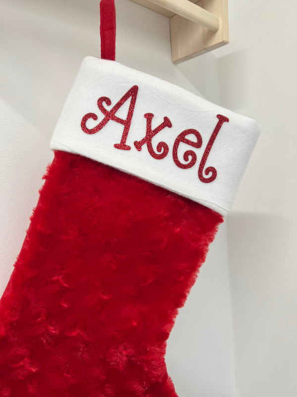 Red Deluxe Stocking