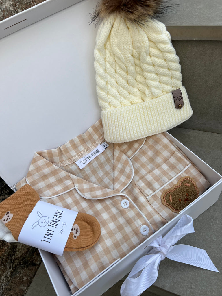 Teddy Bear Pyjama Gift Set