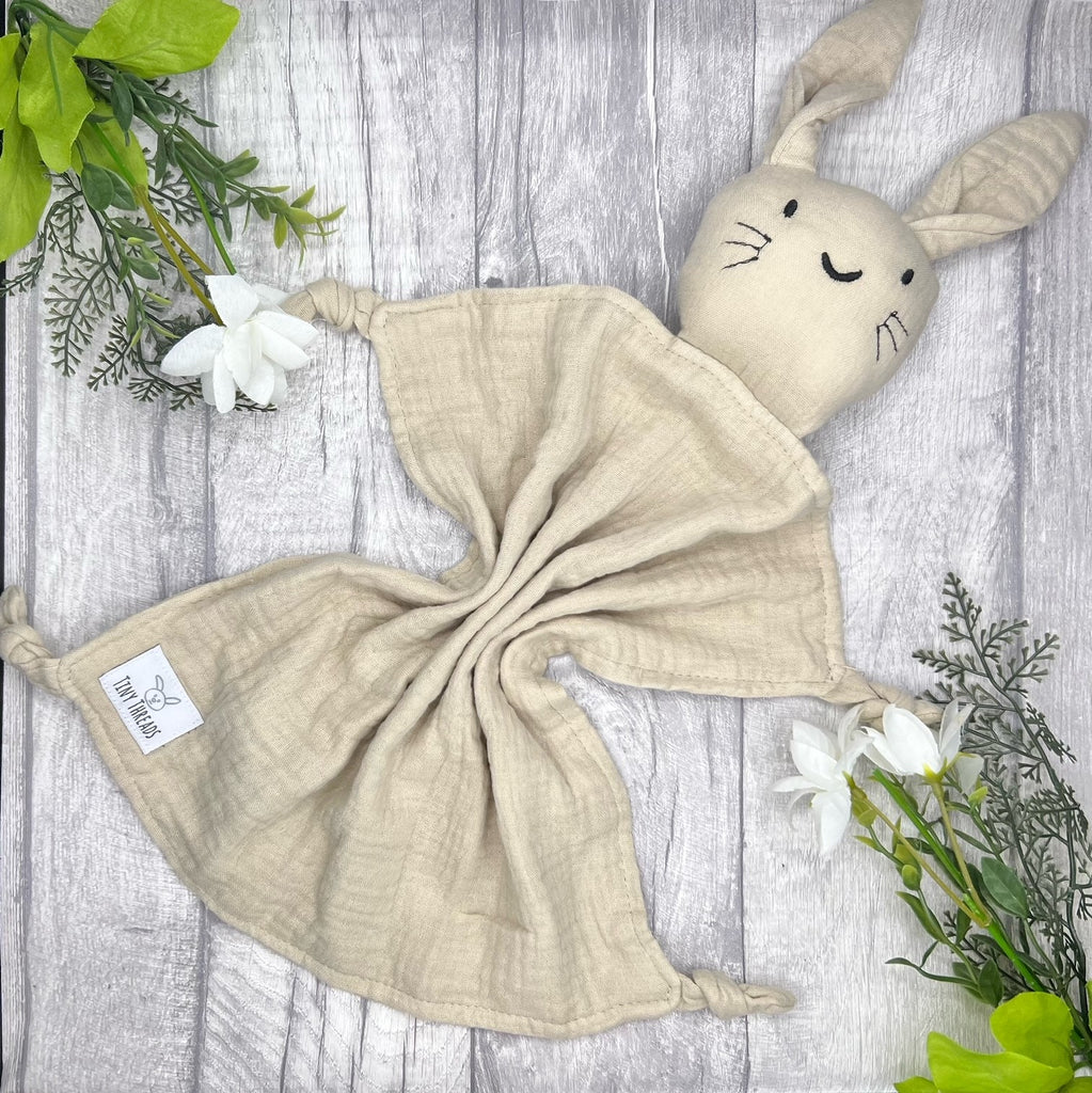 Beige Muslin baby comforter